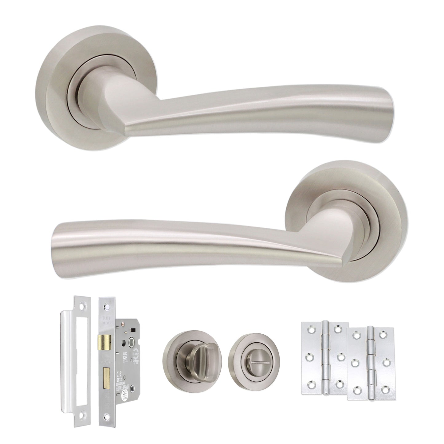 Lever on Rose Bath Pack Home Decor