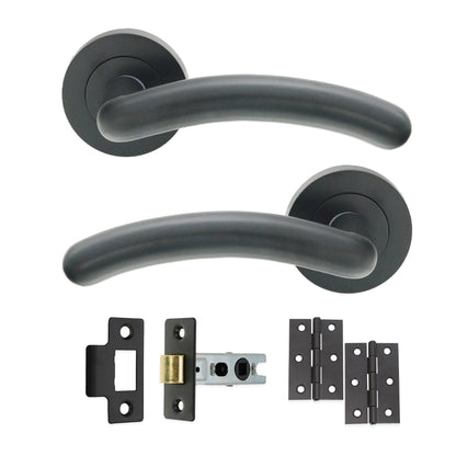 Gunmetal Grey Lever Door Handle Home Decor 