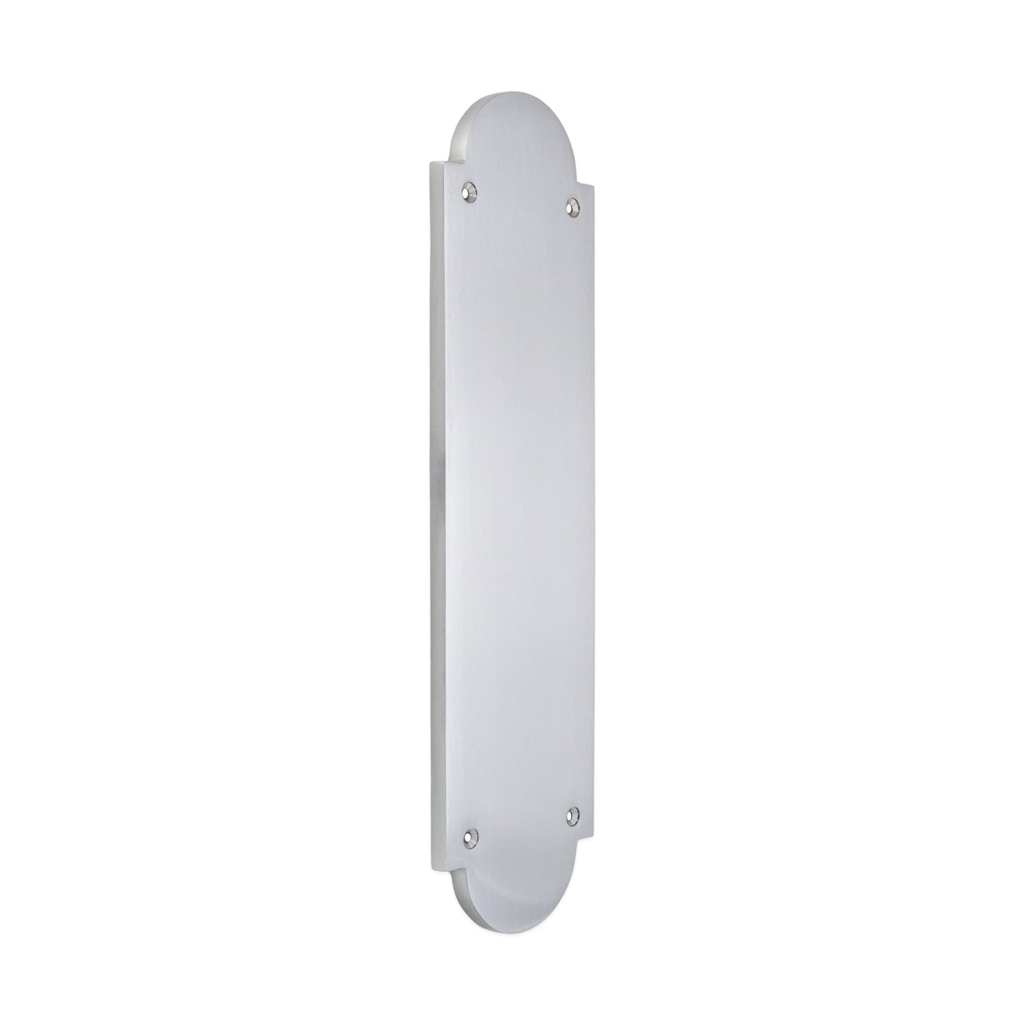 Victorian Door Finger Plate Satin Chrome Home Decor