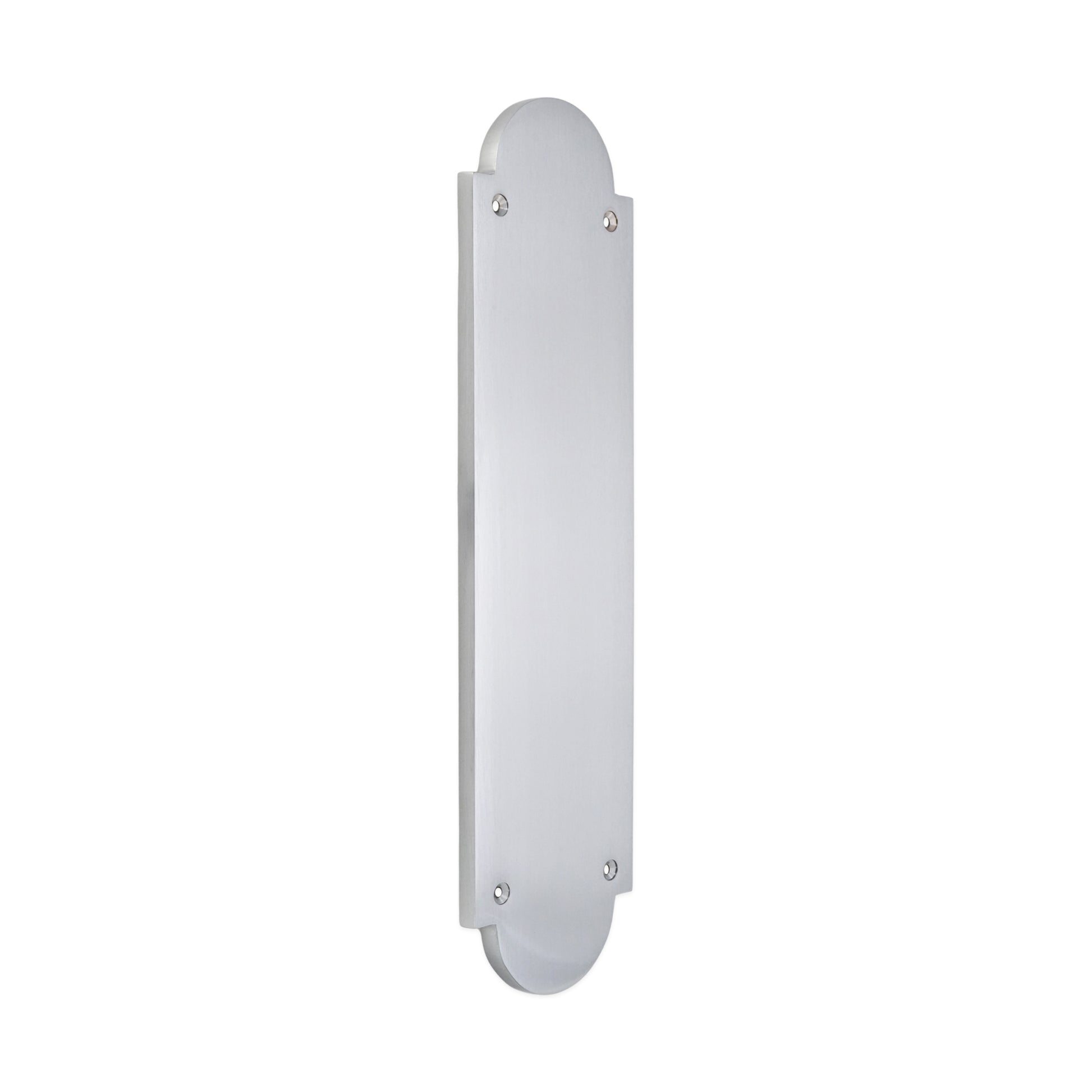 Victorian Door Finger Plate Satin Chrome Home Decor