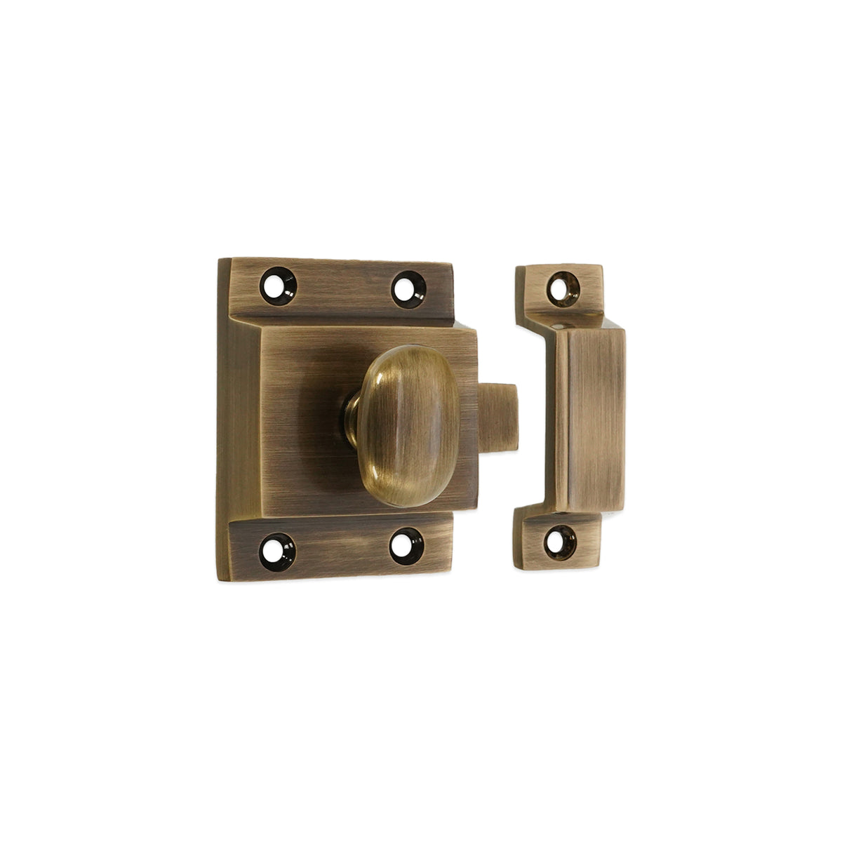 Antique Brass Cupboard Catch Door Hardware