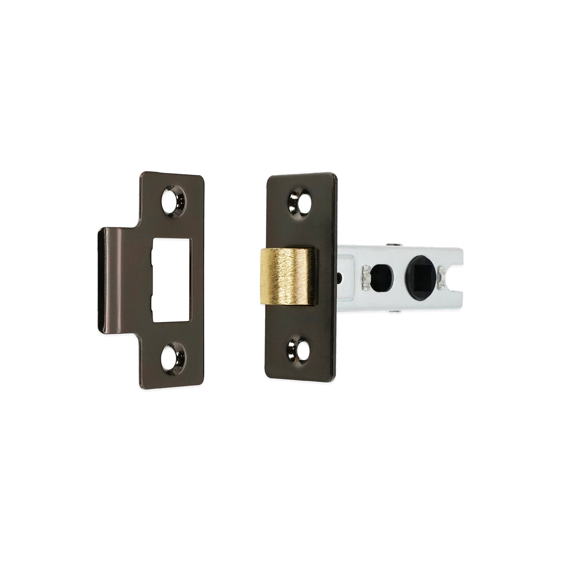 Black Nickel Lever on Rose Door Handle Home Decor 