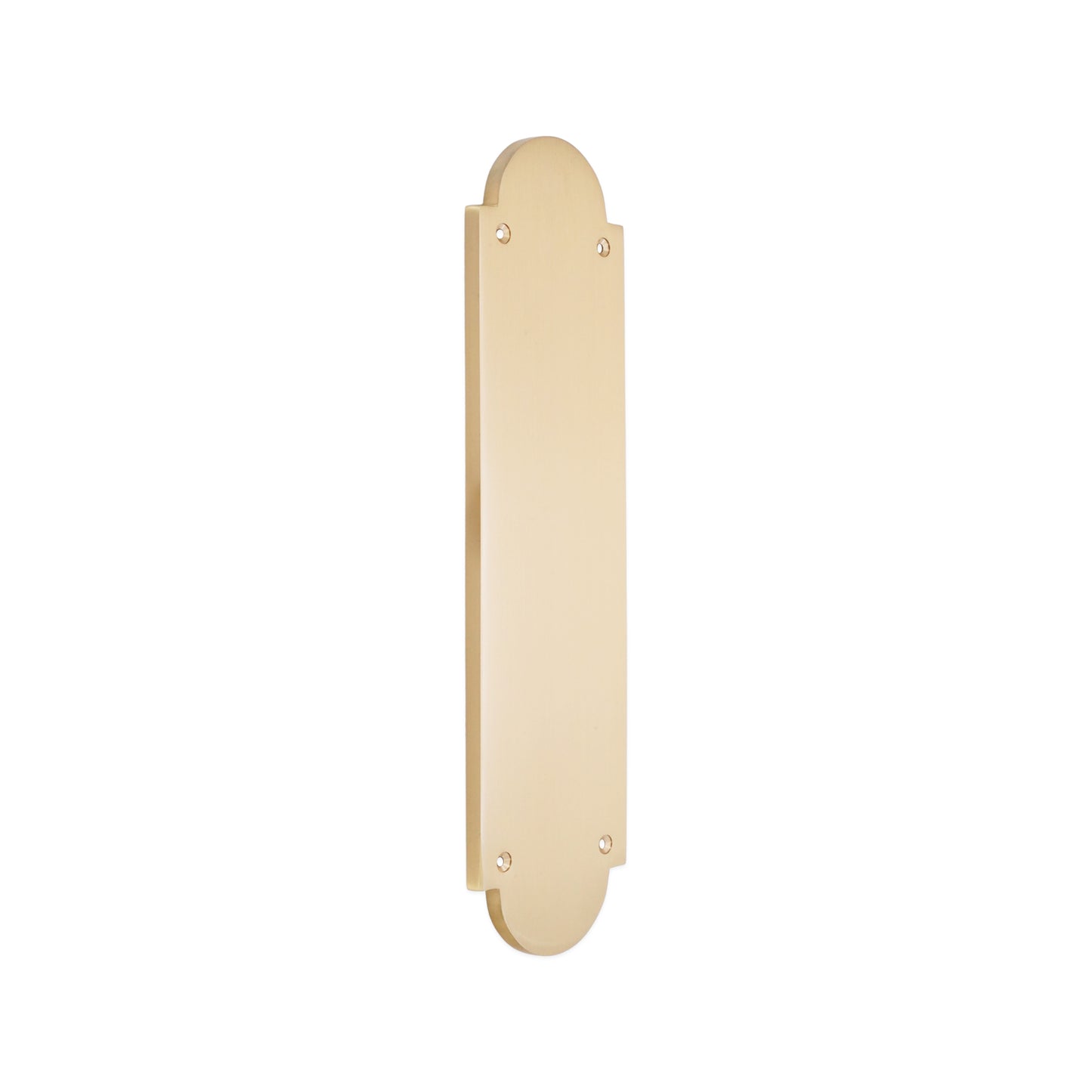 Victorian Door Finger Plate Satin Brass Home Decor