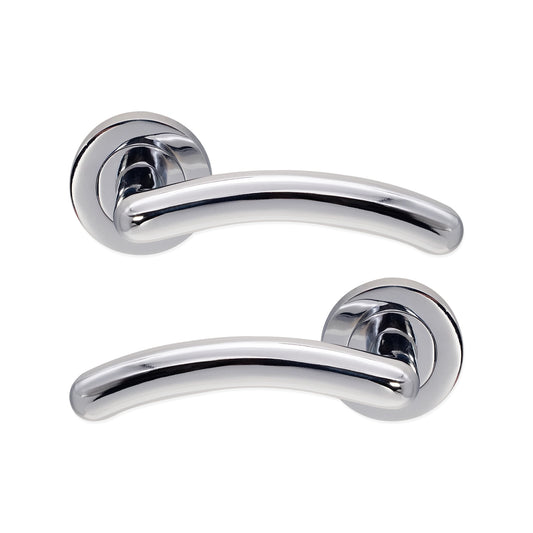 Poignée de porte à levier Taurus Chrome poli