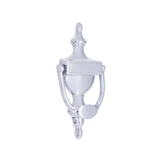 Victorian Door Knocker 150mm Polished Chrome