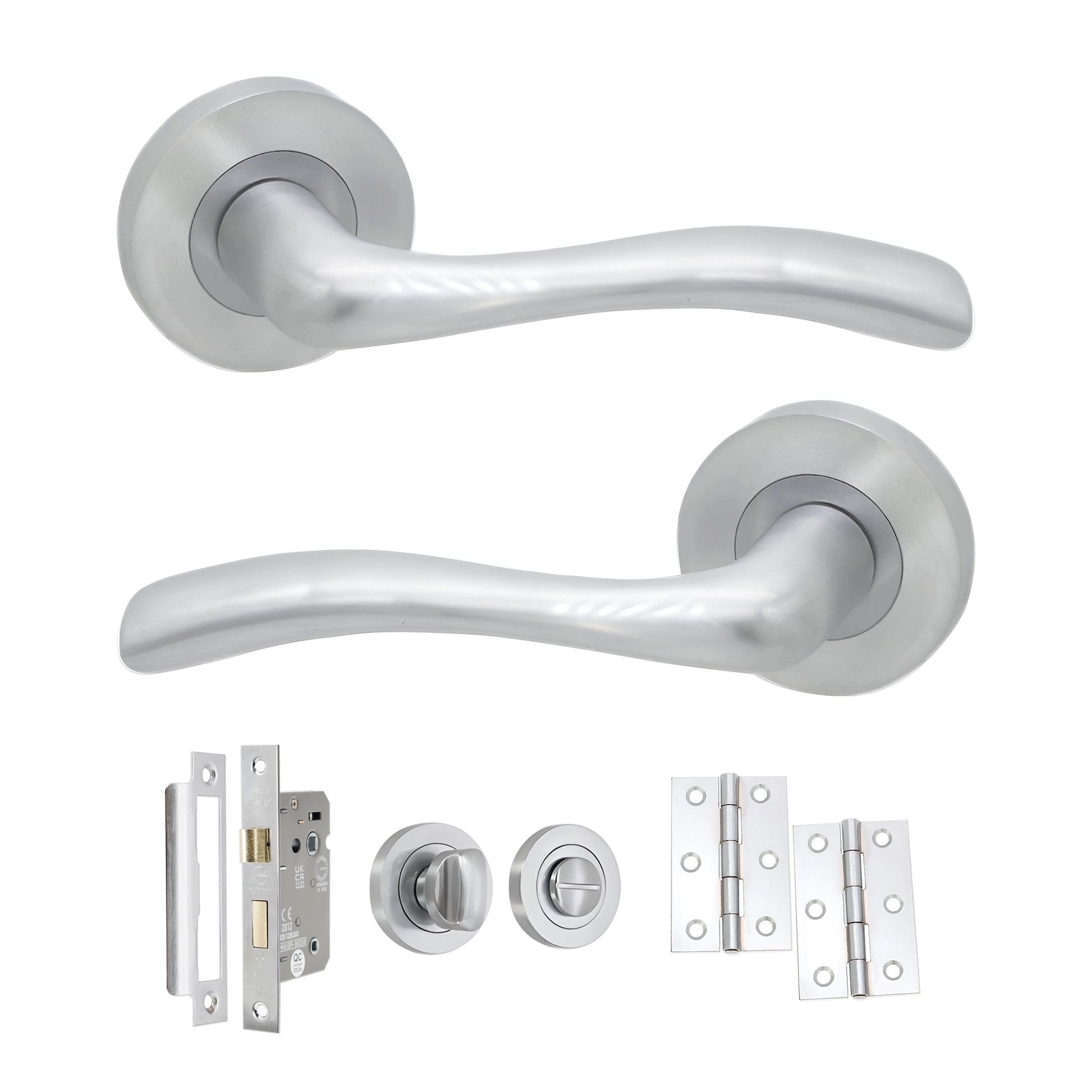 Lever Door Handle Bathroom Pack Home Decor