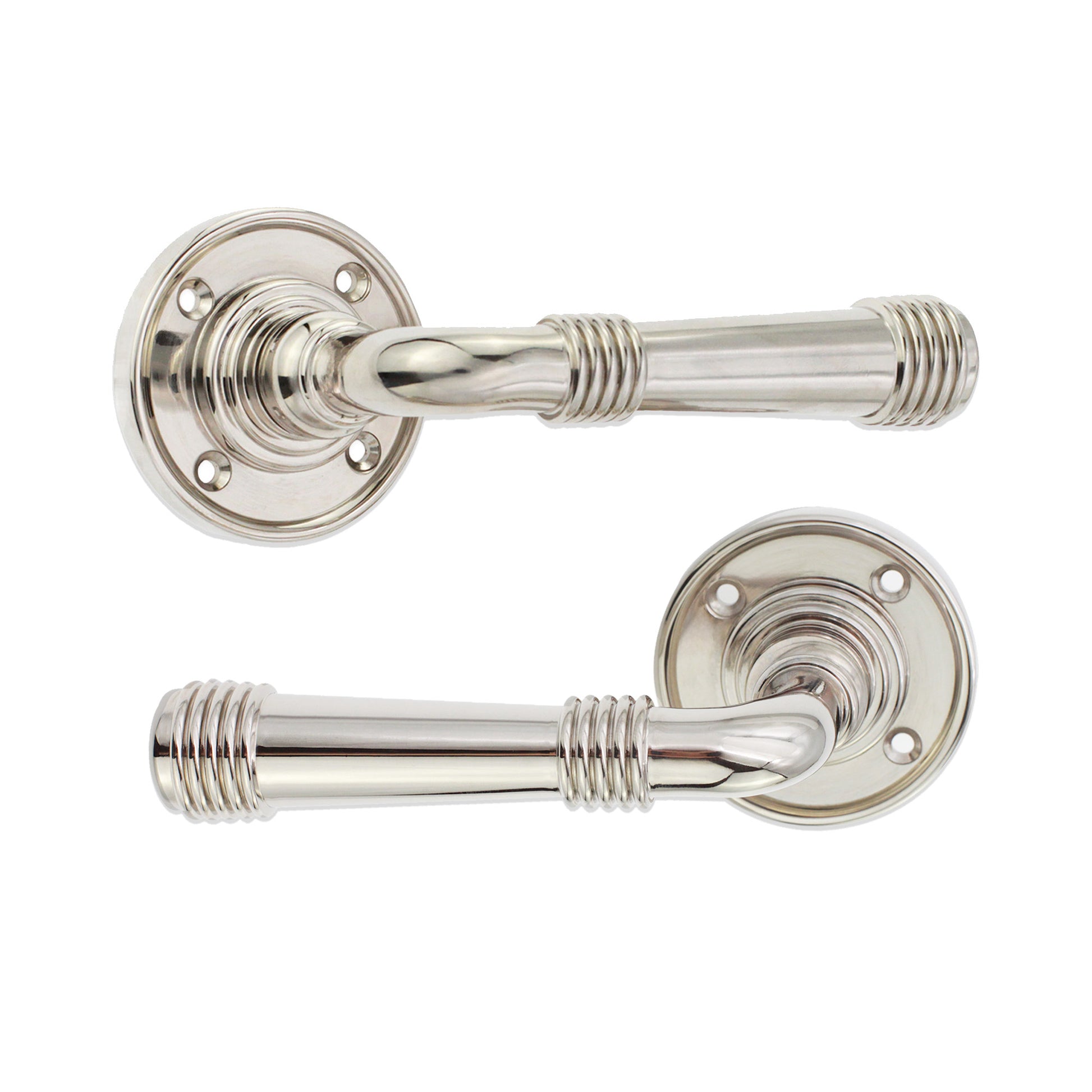 Beehive Lever on Rose Polished Nickel Home Decor