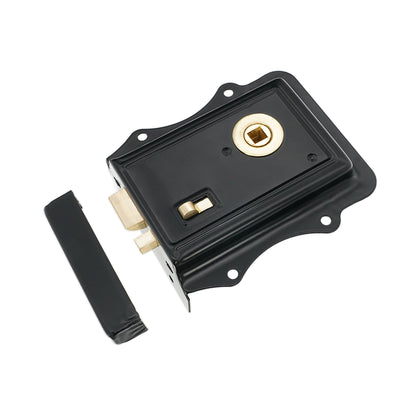 Iron Rim Lock Olde - Black/Brass 