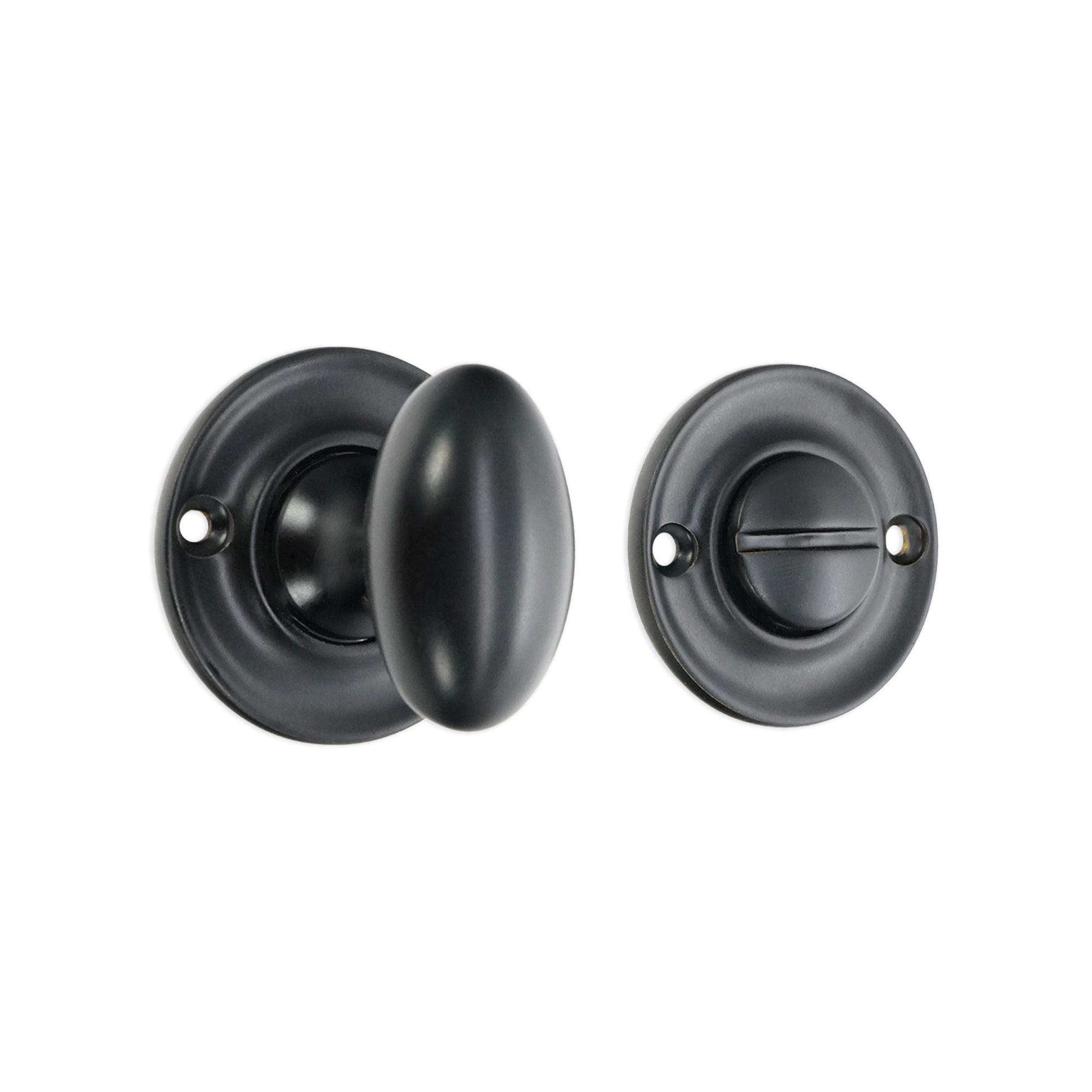Slimline Turn & Release Matt Black Home Decor
