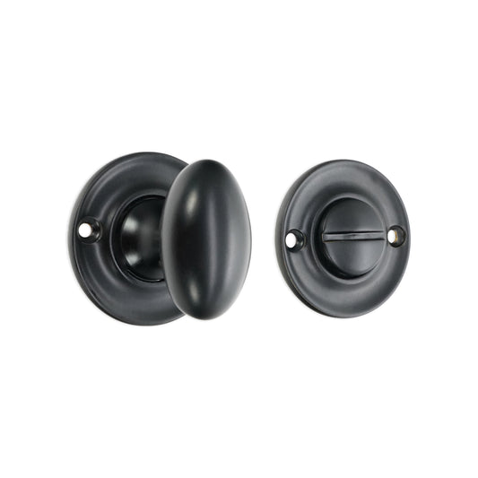 Slimline Turn & Release Matt Black Home Decor