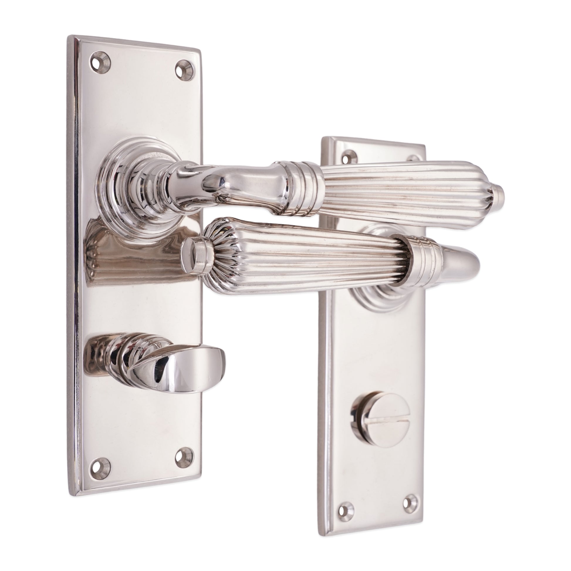 Lever on Backplate Home Decor