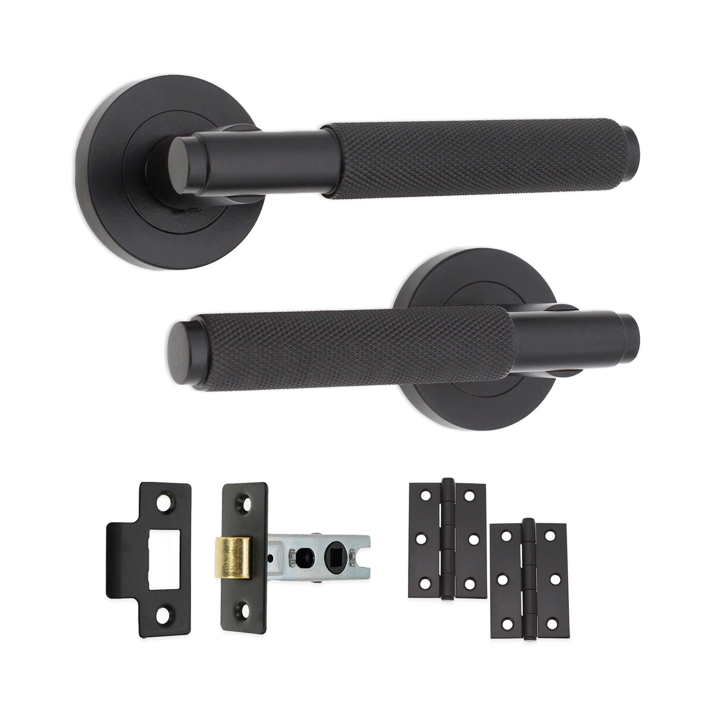 Lever on Rose Latch Pack Home Decor