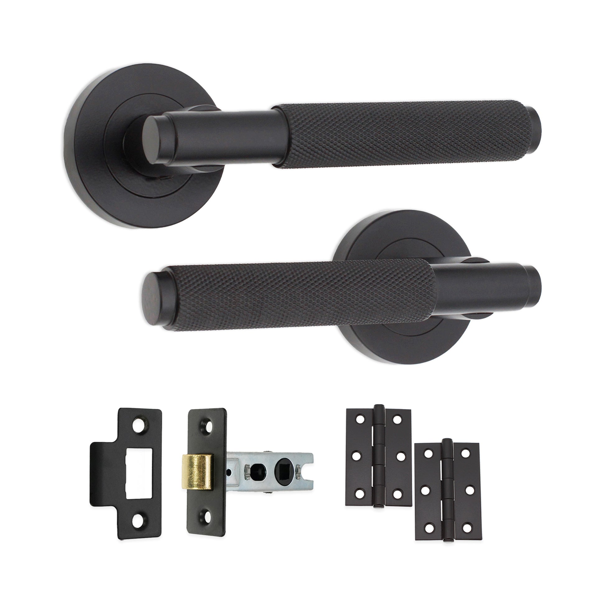 Lever on Rose Latch Pack Home Decor