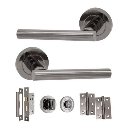 Lever on Rose Bath Pack Home Decor