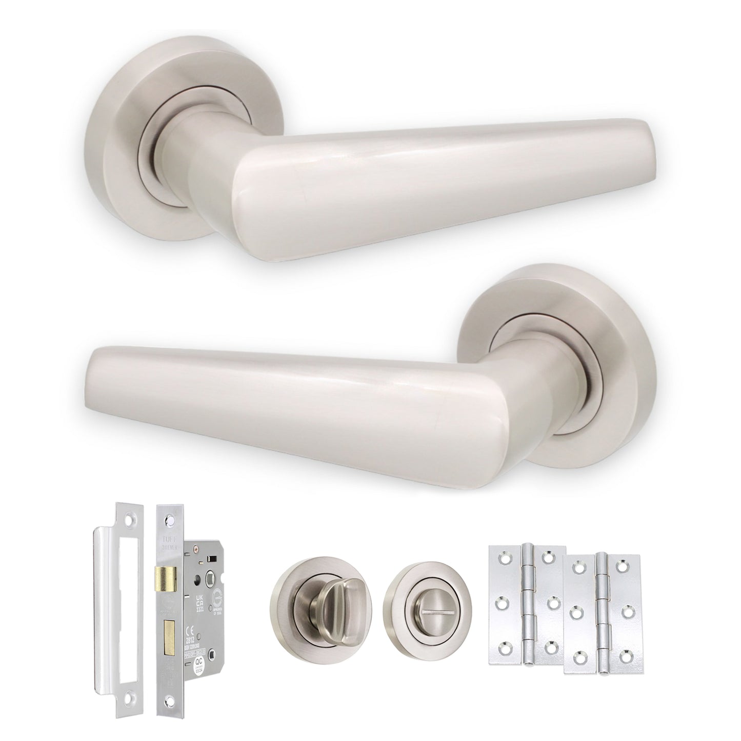 Lever on Rose Bath Pack Home Decor