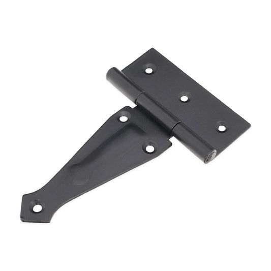 Decorative 4" Hinge Black