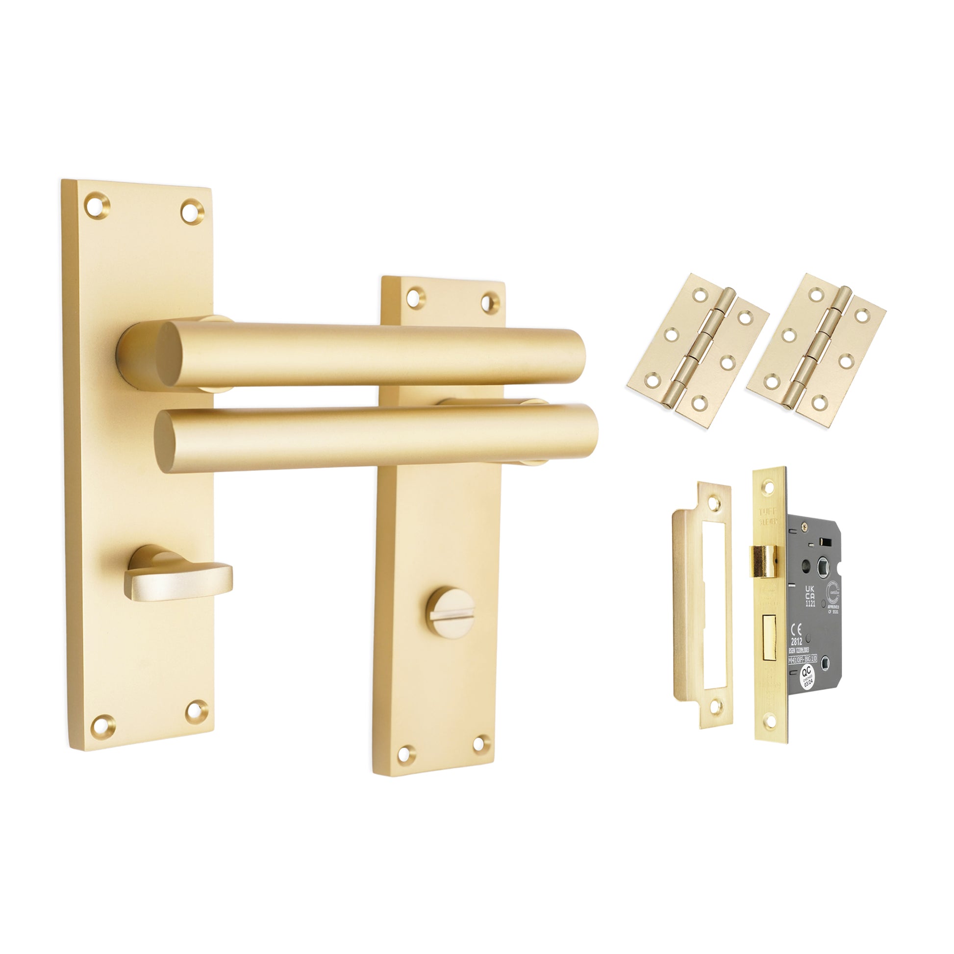 Lever on Backplate Bath Pack Home Decor