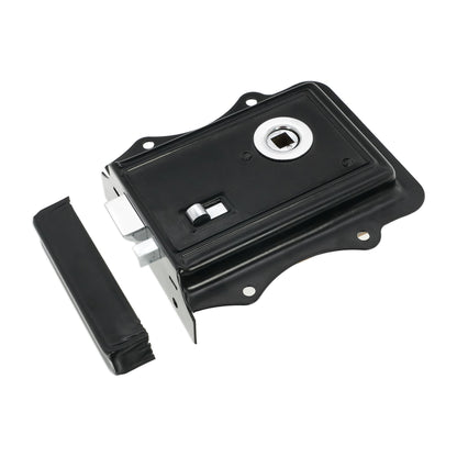 Iron Rim Lock Olde - Black/Chrome Home Decor 