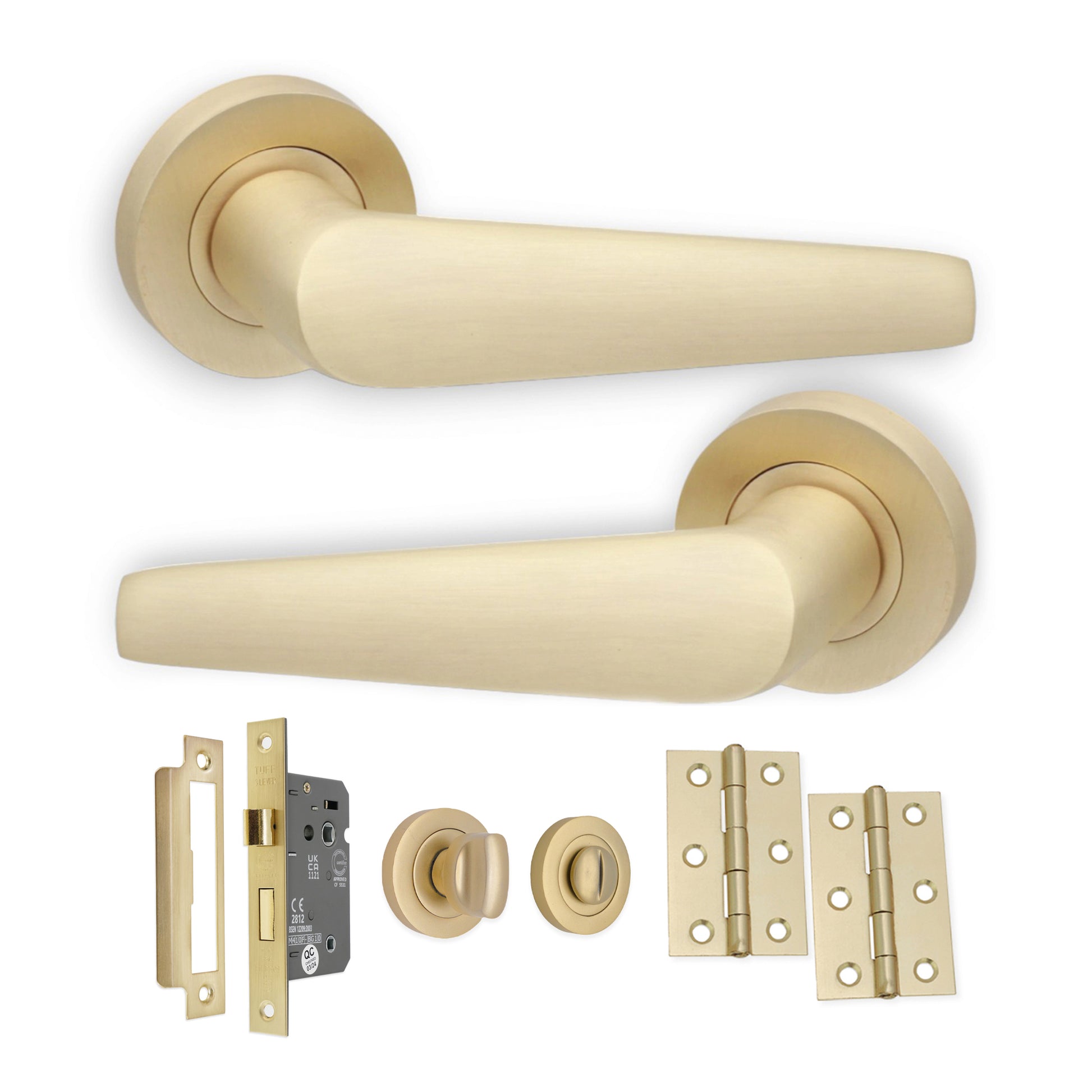Lever on Rose Bath Pack Home Decor