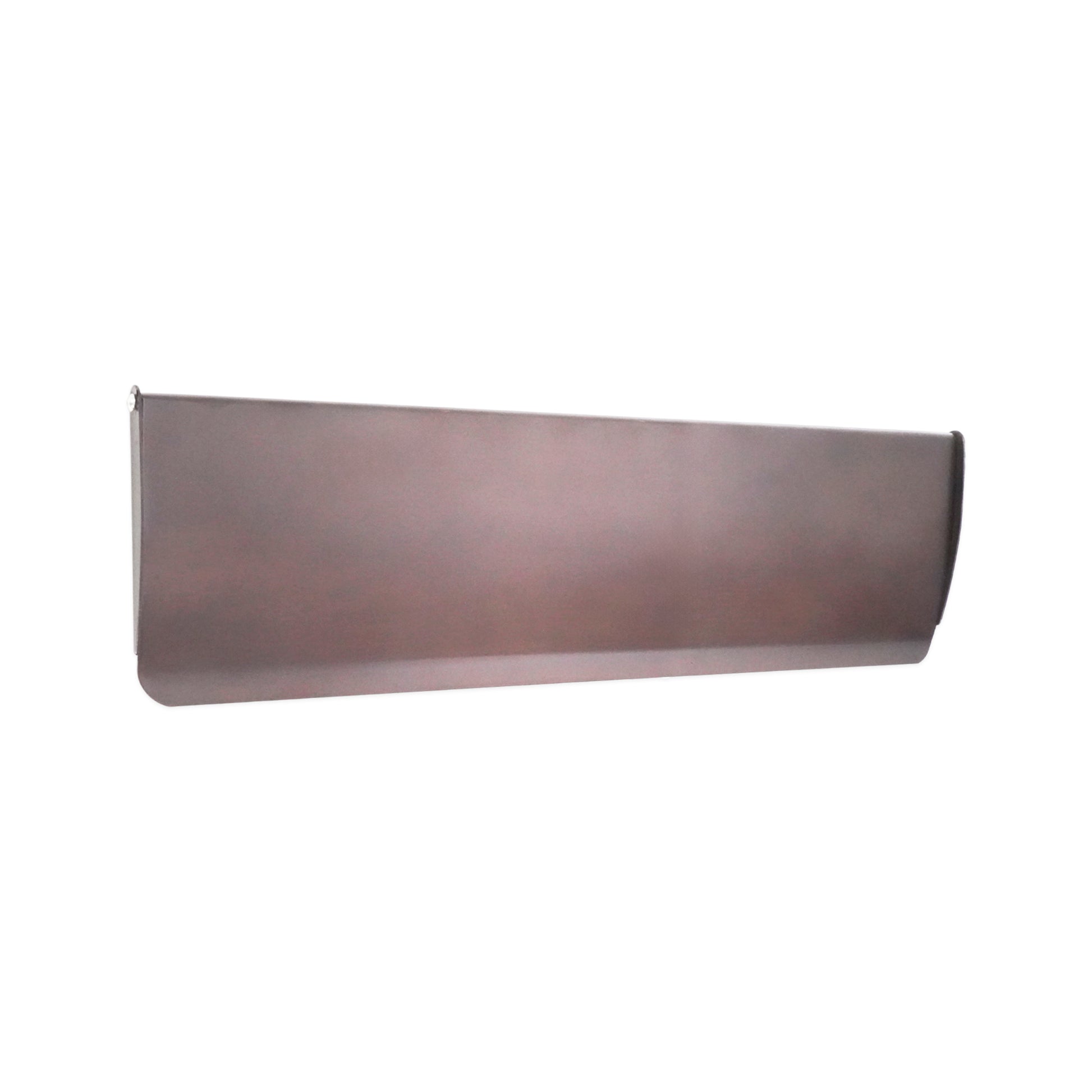 Tidy Flap Letter Plate Cover Aged Bronze Home Decor