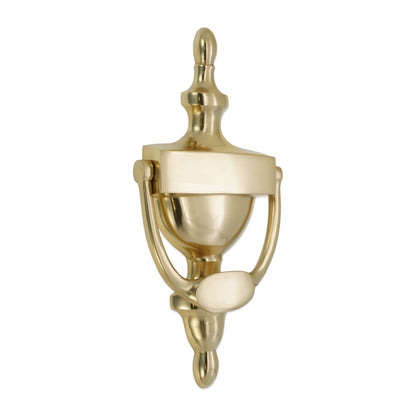 Polished Brass Victorian Door Knocker Home Decor