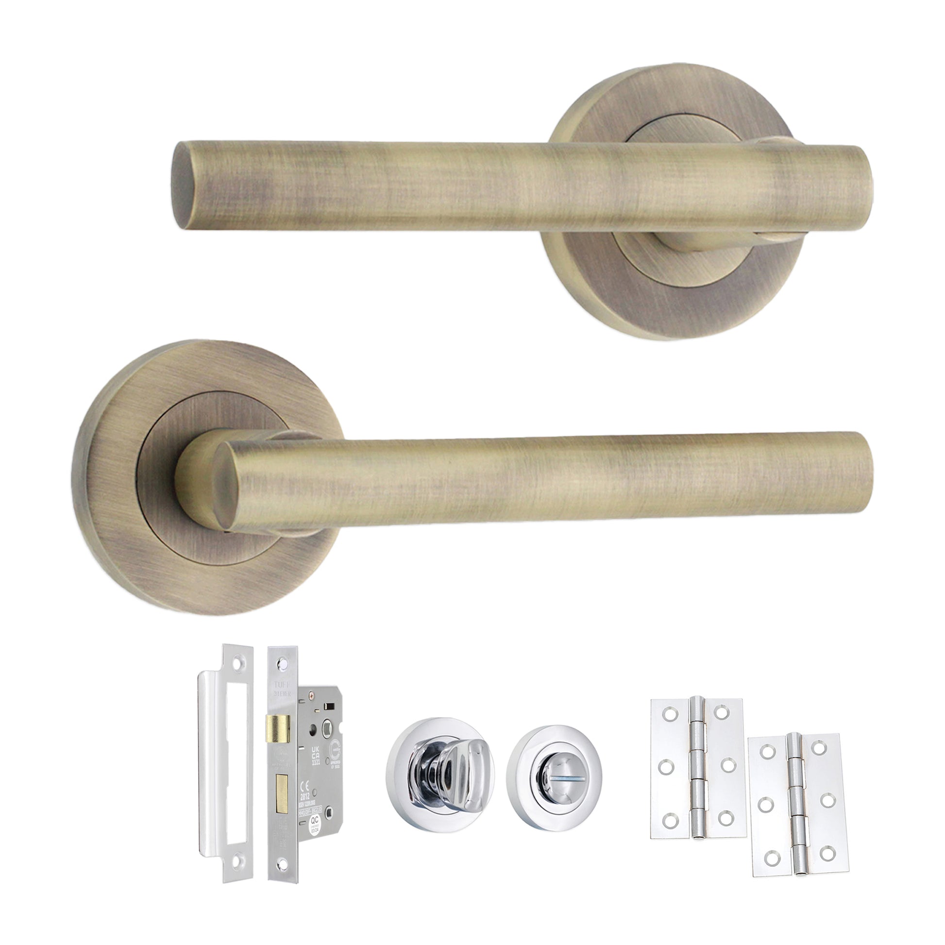 Lever on Rose Bath Pack Home Decor