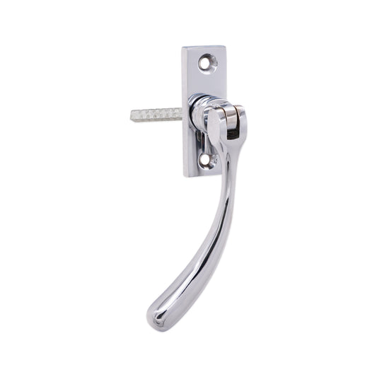Peardrop Espag Locking Fastener (LH) Polished Chrome