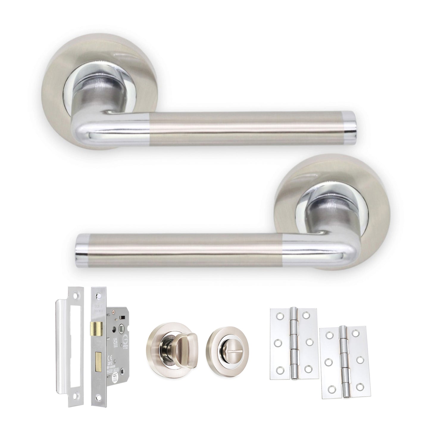 Lever on Rose Bath Pack Home Decor
