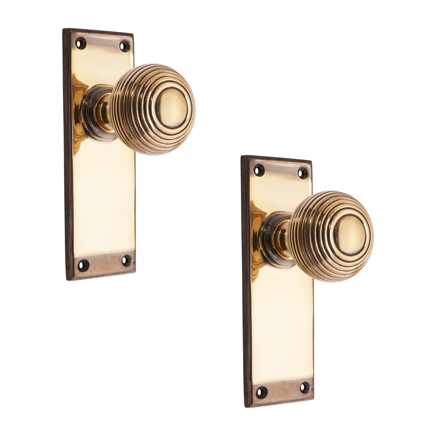 Lever on Backplate Home Decor