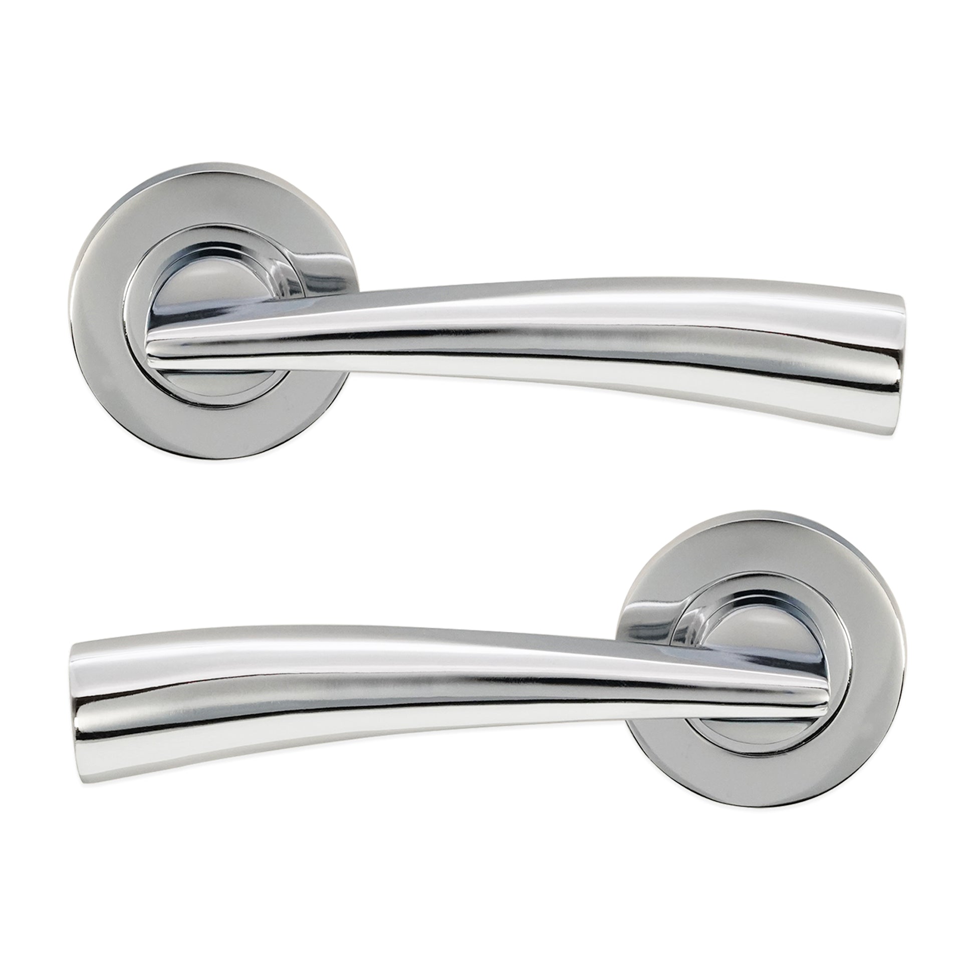 Polished Chrome Leygo Lever Door Handle Home Decor