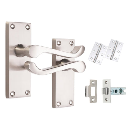 Lever on Backplate Latch Pack Home Decor