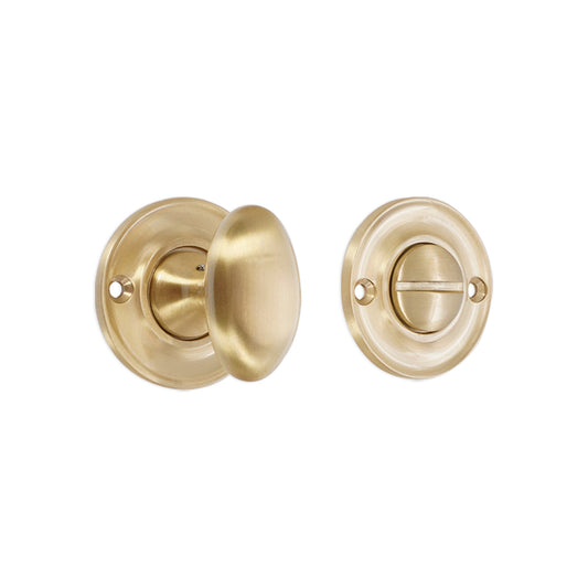 Slimline Turn & Release Satin Brass