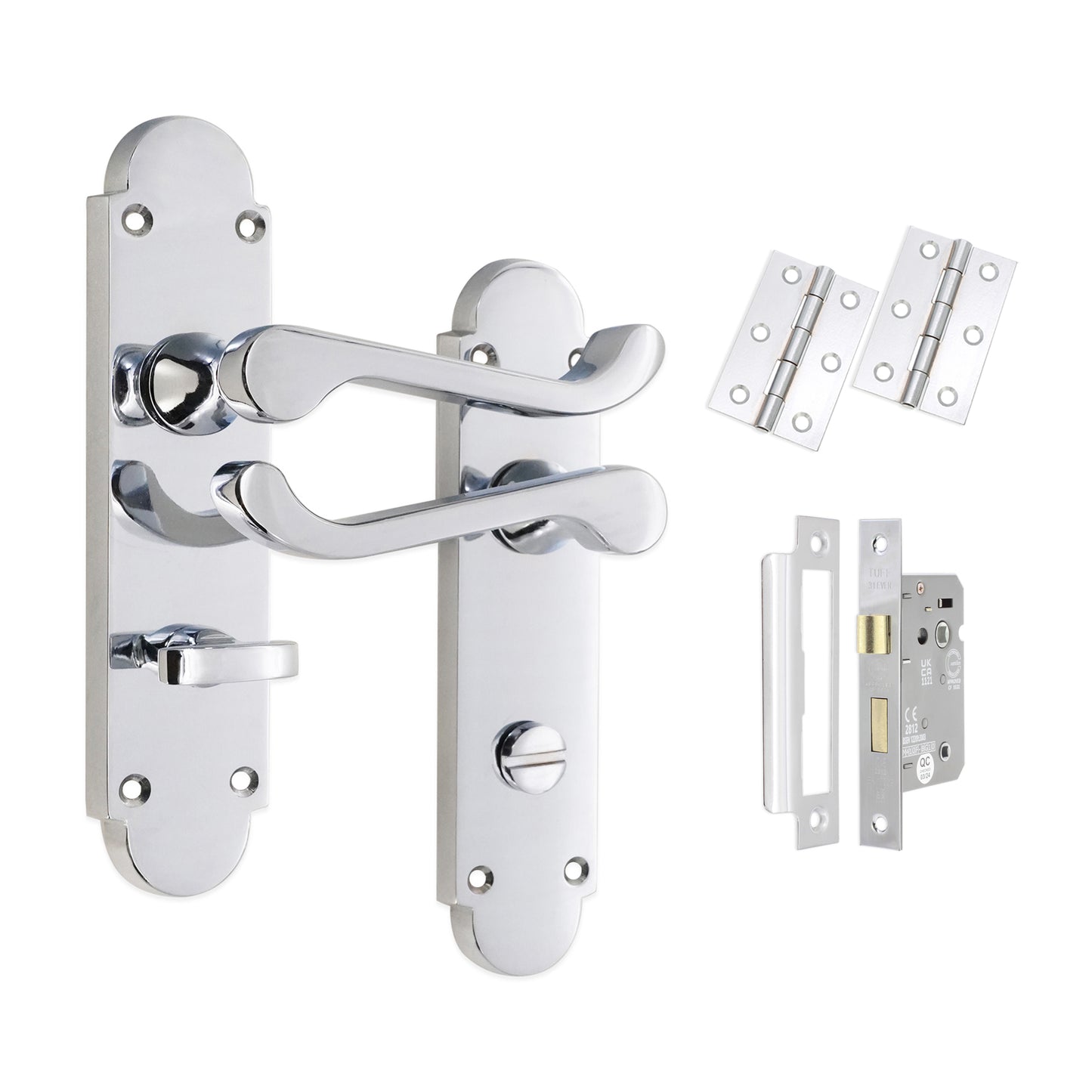 Lever on Backplate Bath Pack Home Decor