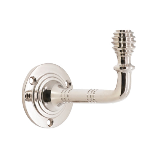 Bienenkorb-Kleiderhaken, klein, poliertes Nickel