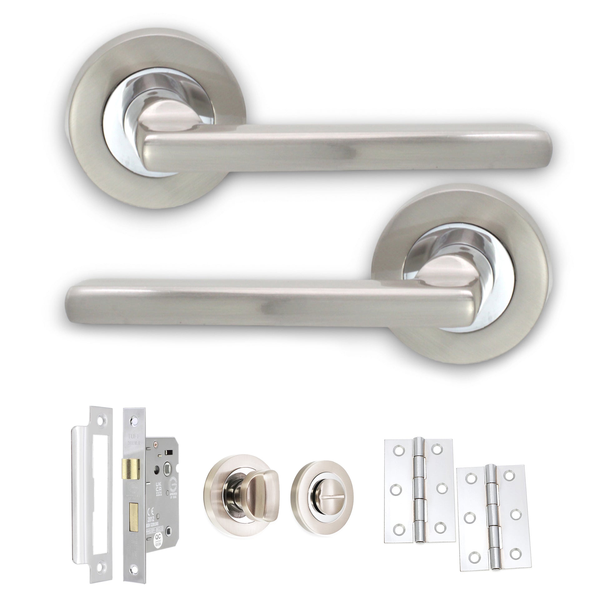 Lever on Rose Bath Pack Home Decor