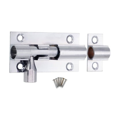 Polished Chrome Brass Barrel Bolt Home Decor