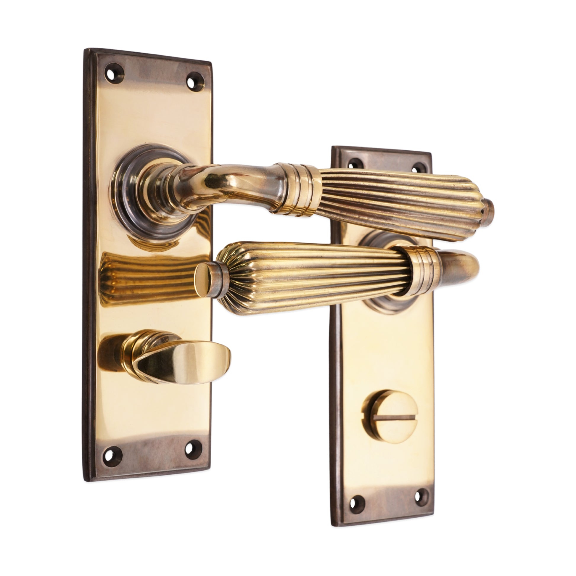 Lever on Backplate Home Decor