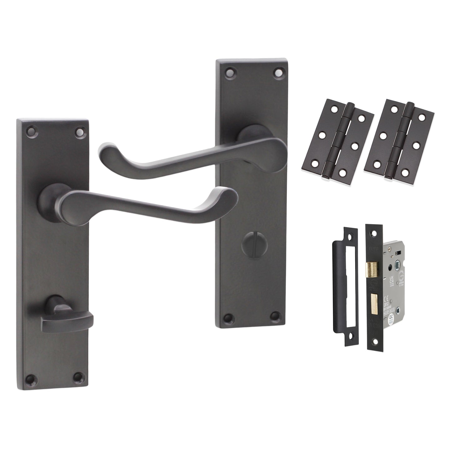 Lever on Backplate Bath Pack Home Decor
