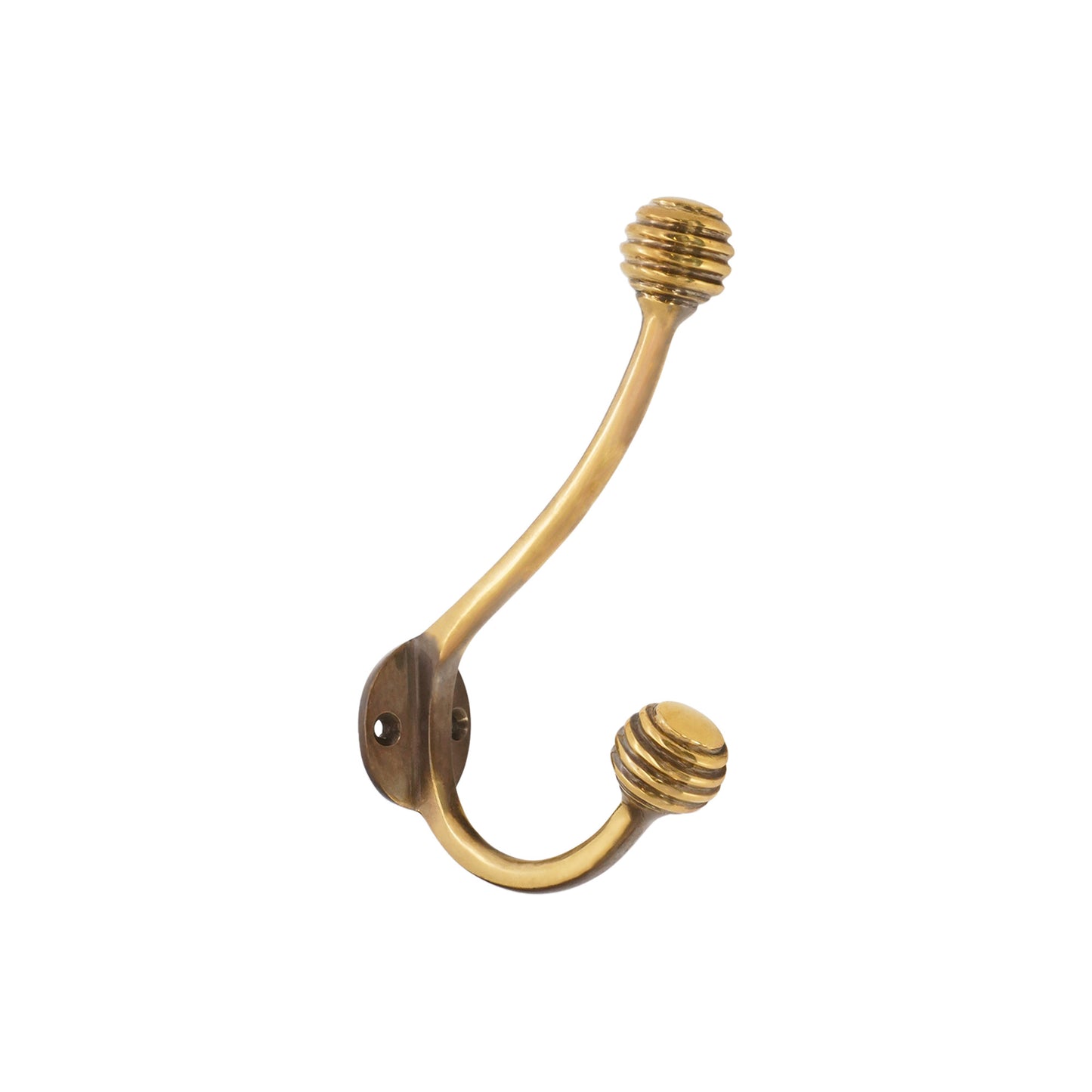 Aged Brass Coat Hook Home Decor 