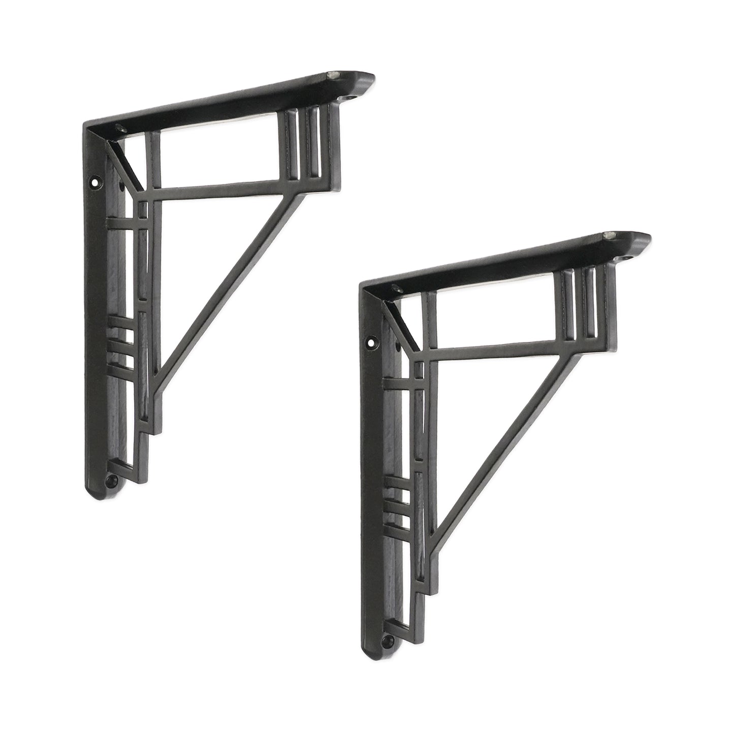 Black Shelf Bracket Home Decor 