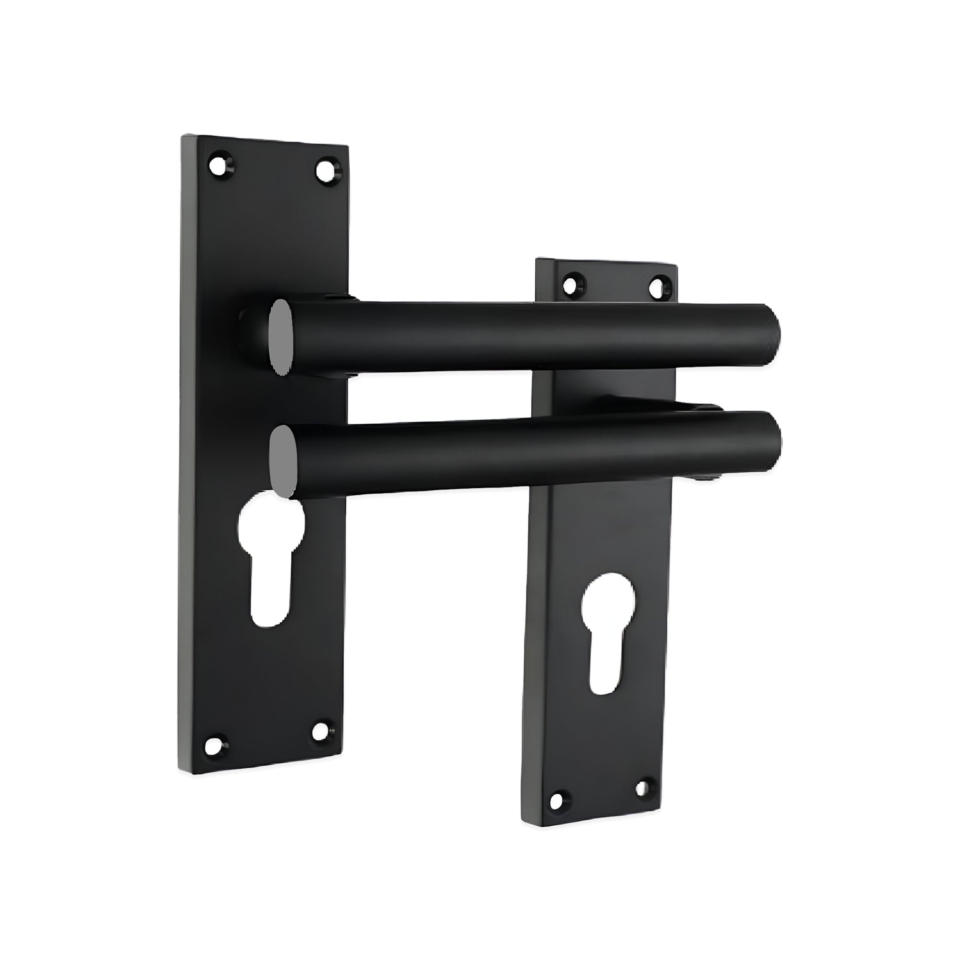 Lever on Backplate Home Decor 