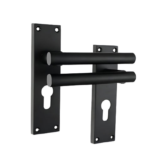 Lever on Backplate Home Decor 