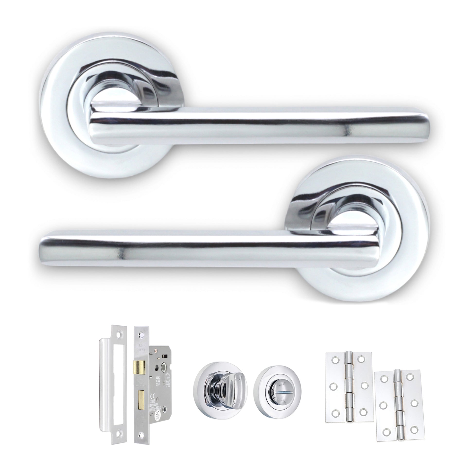 Lever on Rose Bath Pack Home Decor