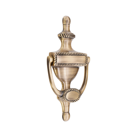 Georgian Door Knocker 150mm Antique Brass