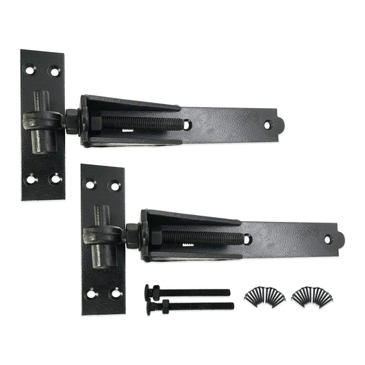 Hook and Band Hinge (2)- Adjustable 10" - 250mm Black