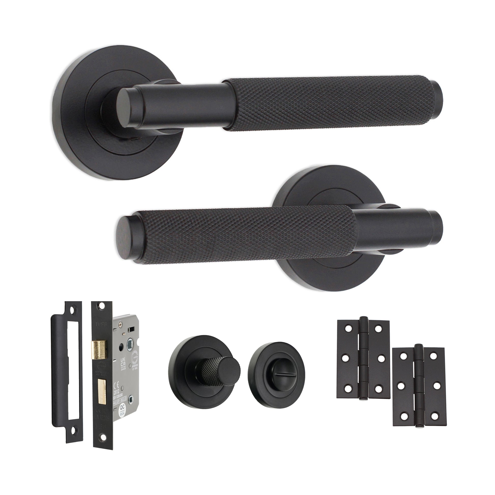 Lever on Rose Bath Pack Home Decor