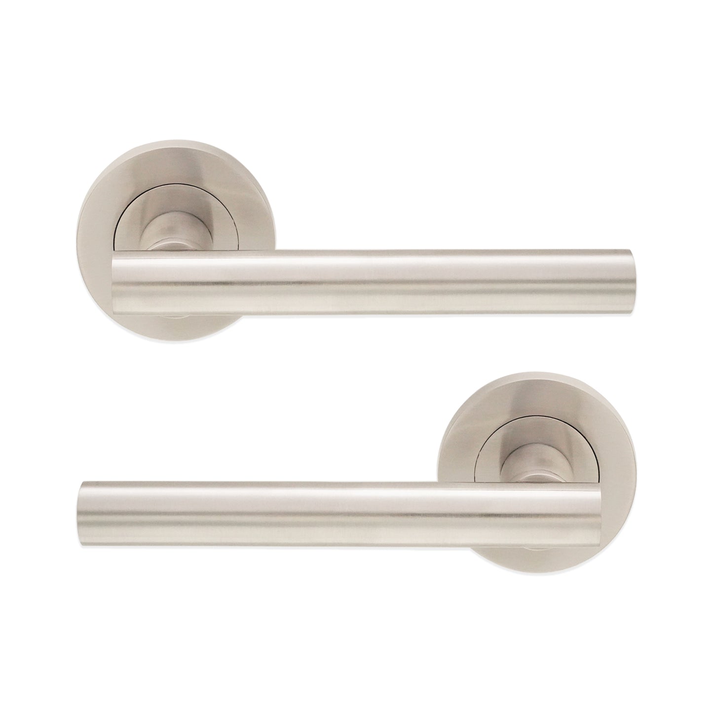 Satin Nickel Jura Lever Door Handle Home Decor 
