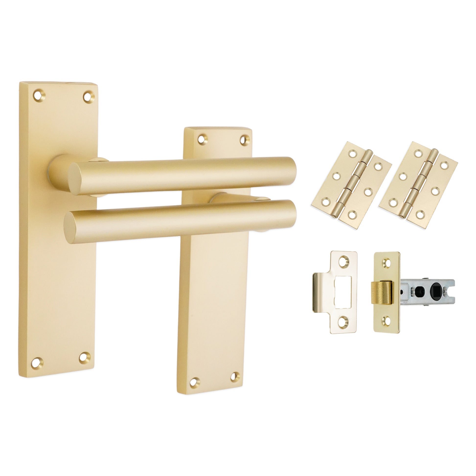 Lever on Backplate Latch Pack Home Decor