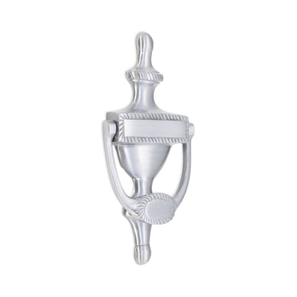 Satin Chrome Georgian Door Knocker Home Decor