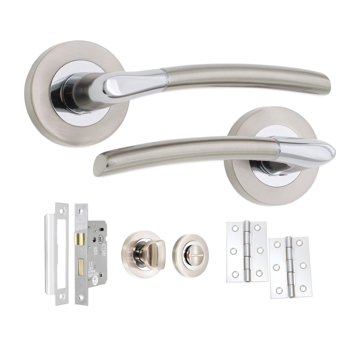 Lever on Rose Bath Pack Home Decor